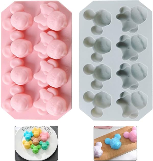 Cloudy Creations, Silikone Skyforme til Professionel Chokoladeproducent, Fleksibel Nem Afstøbning, 2 STK Sæt