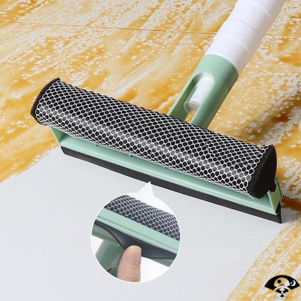 Glass Cleaner Spatula med Svamp