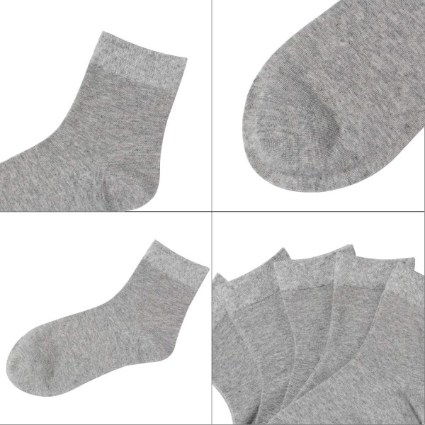 Bambus Rayon Klassiska Dress Socks 5-par Presentförpackning - Mjuka Tunna Andningsbara