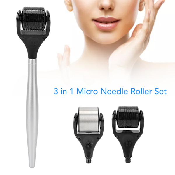 Len och Vacker Hud, Unik Gåva till Honom & Henne - Micro Needle Roller med Kall Kompressfunktion & 304 Rostfritt Stål för Oöverträffad Kvalitet