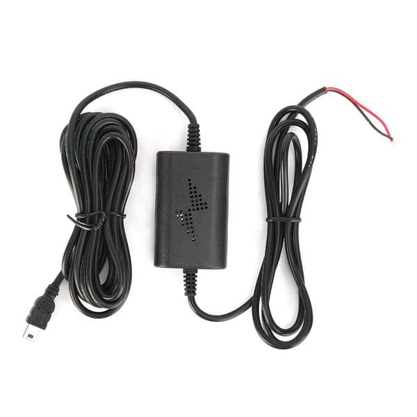 Dashcam Hardwire Kit 12V 24V til 5V 2.5A Lige Mini USB Step Down Linje til Parkeringsovervågning