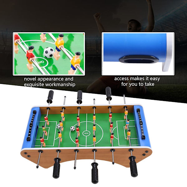 Klassisk fotbollsspelbord fotboll fotbollsspel fotbollsspel familjespel barnleksaksskiva
