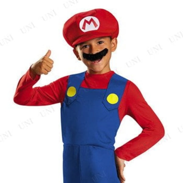 Pojkkläder Mario Classic CostumeL