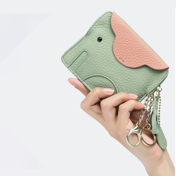 Mini kreativ myntväska söt söt, handväska som elefant