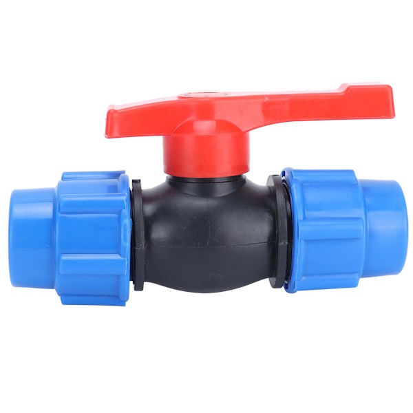 Ventil Polyeten Kulventil Kompressionskoppling Vattenrör Kompressionskoppling Kompressionsreduceringshylsa 20mm Inner Adapter