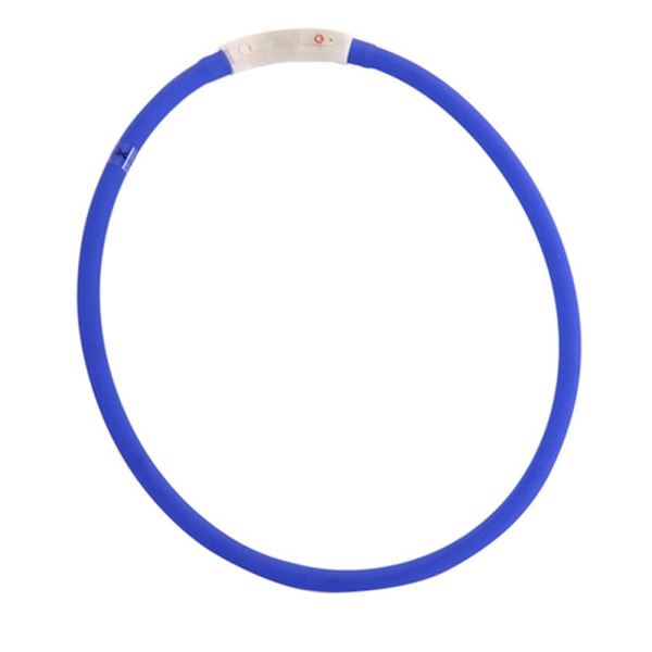 LED Halsbandshalsband för hund - USB uppladdningsbar ring - finns i