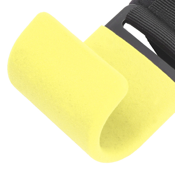 Sport Vikt Träning Pull Up Hook Gym Power Träning Powerlifting Handledsskydd Bälte WrapGul Hook