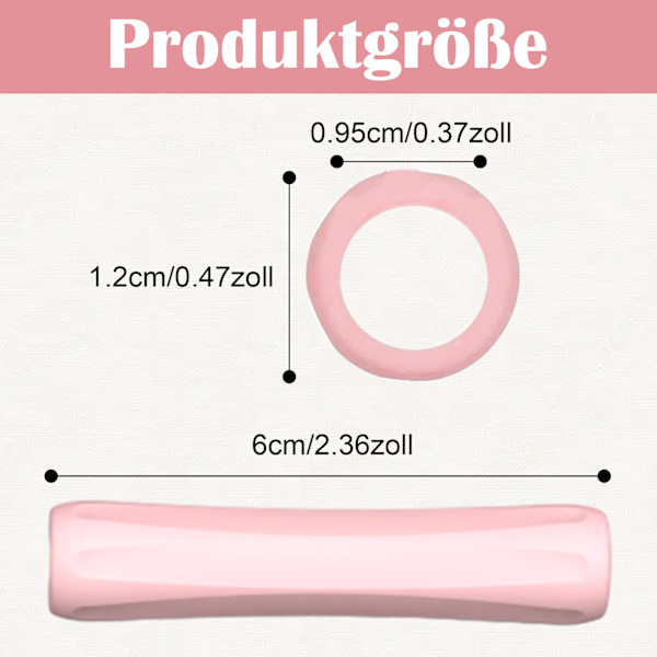 4-pack Apple Pencil-greppskyddsfodral i silikon, skyddsfodral, ergonomisk design, kompatibelt med Apple Pencil 1:a och 2:a generationen