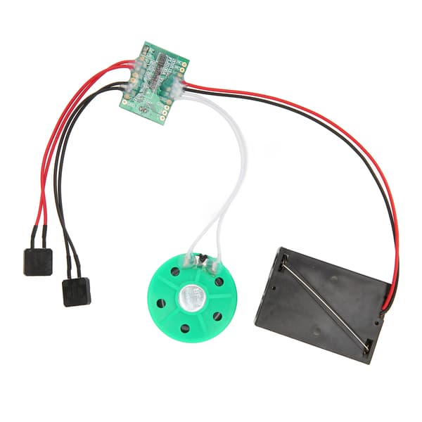 Minne Programmerbar Lydmodul, Knappkontroll for DIY Stemme Gratulasjonskort og Kreativ Gave