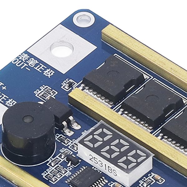 Z99 Punktsvetskretskort 3-siffrig digital display Mini DIY Punktsvets Batterilagringsset 12V DC