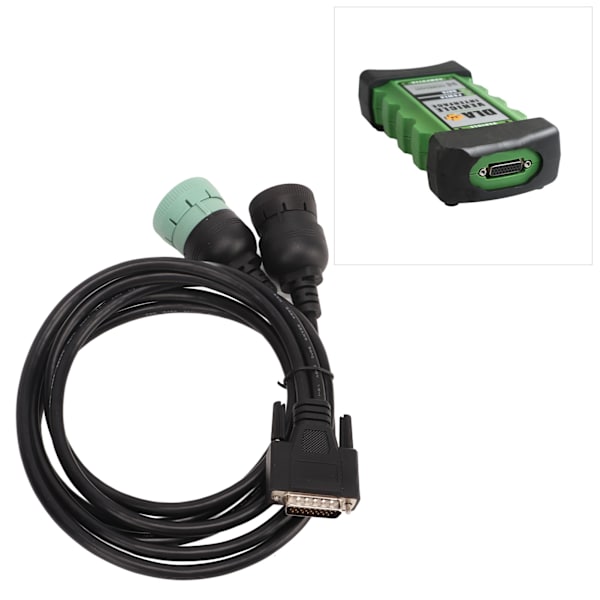 Y-delad Diagnostisk Kabel 6PIN 9PIN Stabil Överföring Flexibel 121891 Diagnoskabeladapter för DLA+2