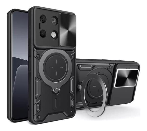 Etui med magnetisk holder til Xiaomi Redmi Note 13 5g