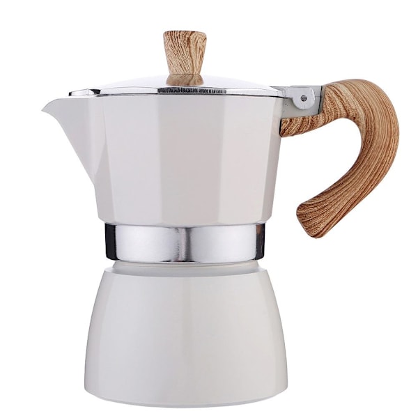 Italiensk Kaffebryggare, Säkerhetsventil, Mångsidig För Olika Kafferecept Inklusive Cappuccino, Latte, Americano, Macchiato Och Mocka, Enkel