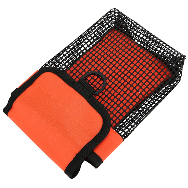 BG-984 Dykpåse för Scuba Diving, Bärbar Lätt Mesh Vattentät Förvaringsväska, Fluorescerande Orange