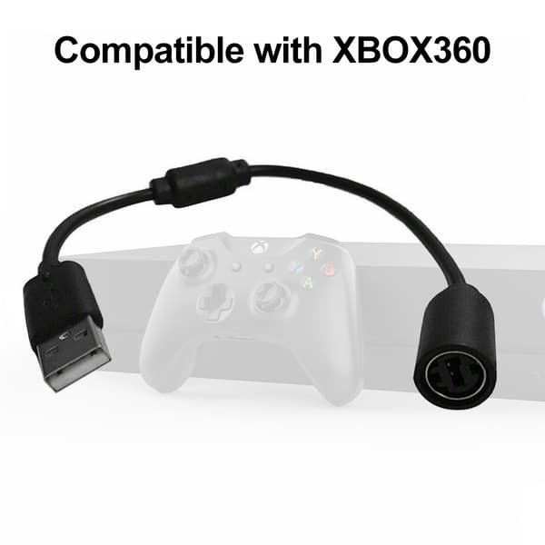 USB Controller Breakaway-kabel til Xbox 360, erstatningsdongle med hurtigudløsningssikkerhedsmekanisme, spilcontrolleradapter med
