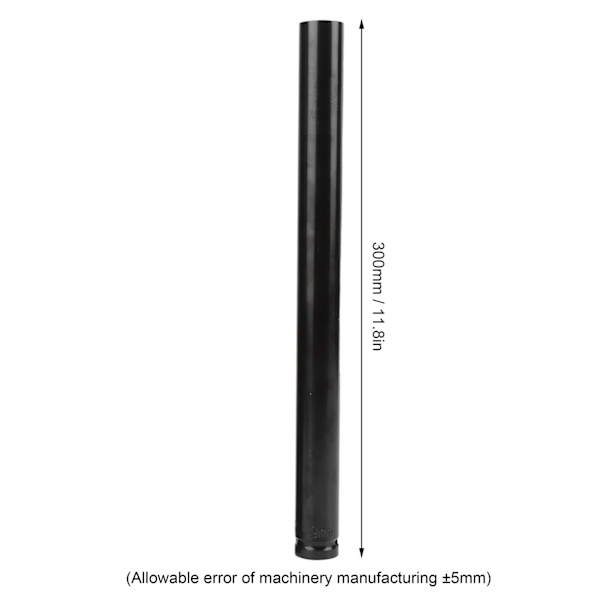 Förlängd Hex-hylsa Svart Fosfaterad Kolstål Elektronisk 300mm för Elektriska Borrmaskiner (19mm)