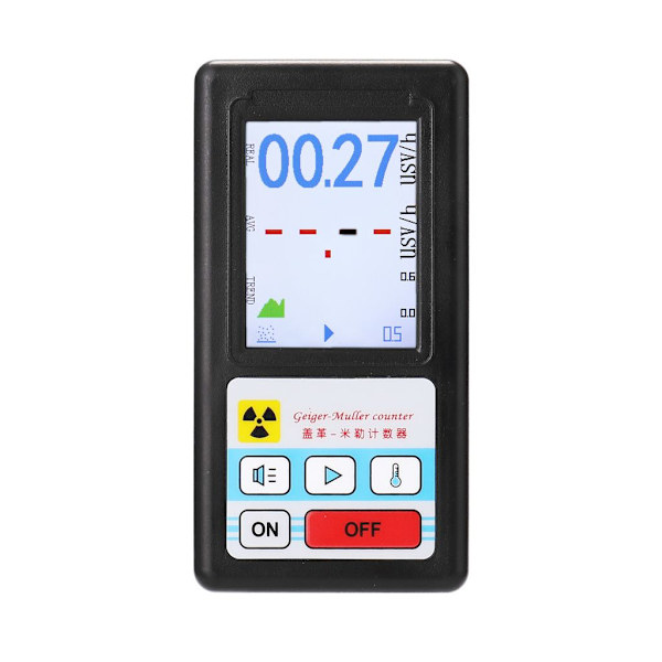 Geigermätare, multifunktionell detektor för kärnstrålning, dosimeter för kärnstrålning, personlig dosimeter, marmordetektorer, beta gamma