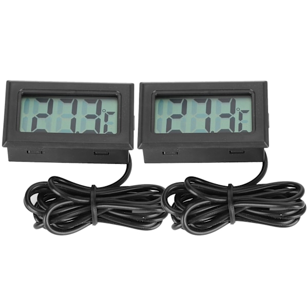2 st digital termometer för akvarium med sond