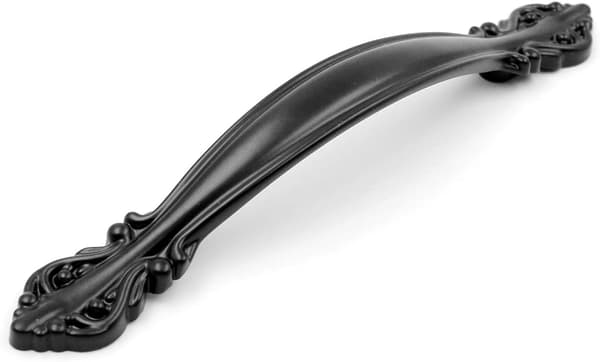 10 stk. Møbelgreb - Mat Sort, 3-3/4\" (96mm) Hul