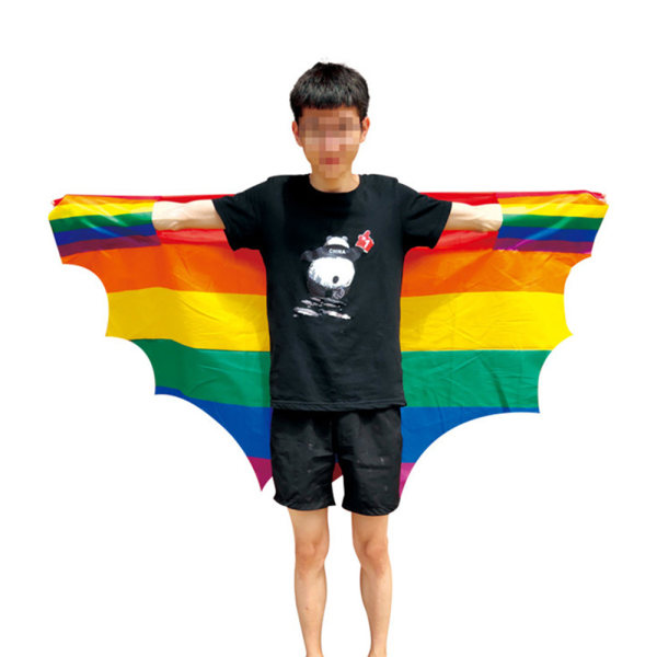 Rainbow Pride Banner 3 x 5 fot (36 x 60 tum) - levande färger