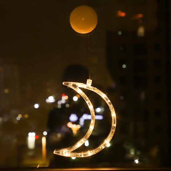 Dekorativ ljuskrona 2-delad ängel/månemodell hängande fönster