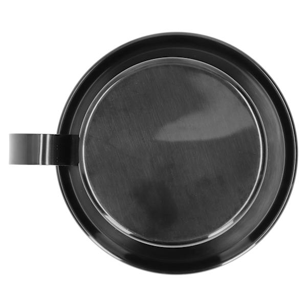 Kaffebehållare 304 Rostfritt Stål Dropp Kaffetillverkare Infuser för Hone Kök Kontorsanvändning Svart