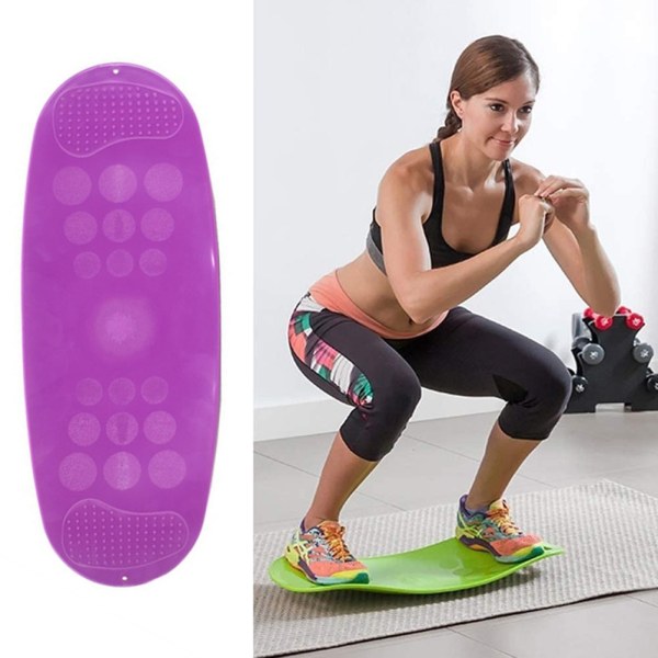 Sport Fitness Balance Board Set | Träning med band, core, mage, armar, ben - förbättra balansen med fitness för hemmet
