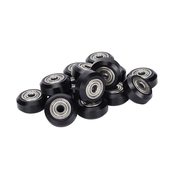 Gantryhjul för Ender 3/3Pro, Hög Utskriftsnoggrannhet 3D-skrivarrullar med Dubbel Lagerdesign, Slitstarkt POM-material Säkerställer Smidig Rörelse Och