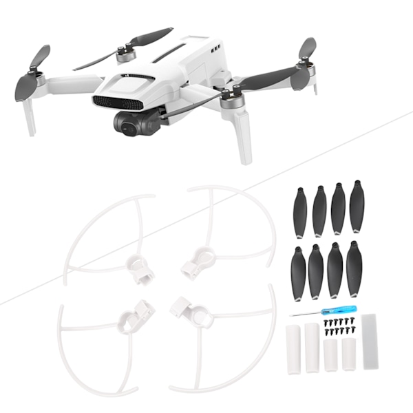 Ökad stativpropeller skyddsskydd RC drönare tillbehör för FIMI X8 MINIWhite