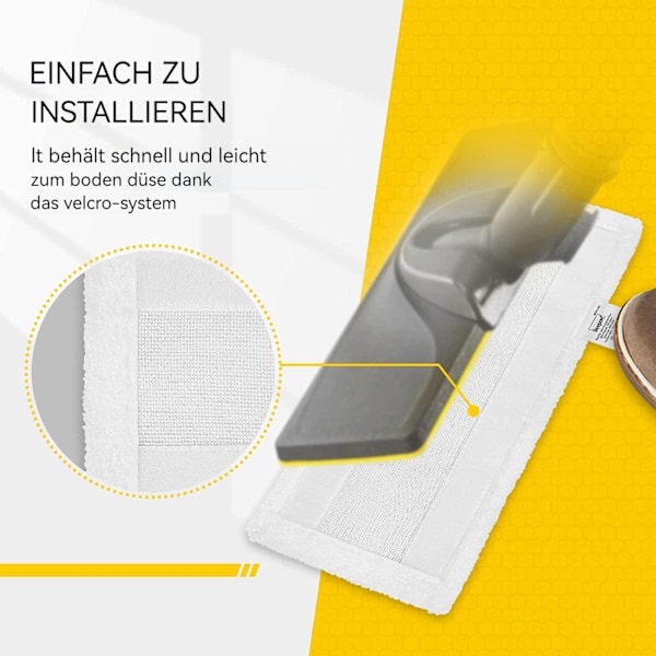 Cefuny mikrofiberduk överdrag för Karcher EasyFix SC2 SC3 SC4 SC5 ångtvätt