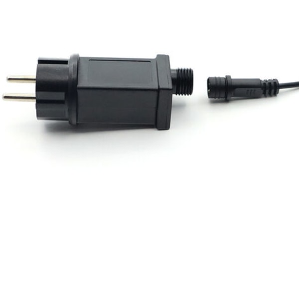 12V LED-strömförsörjning, IP44 LED-transformator Lågspännings-LED-adapterdrivrutin för julbelysning, ljusslinga