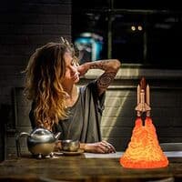3D dekorasjon nattlys, 3D-utskrift rakettlampe romferge