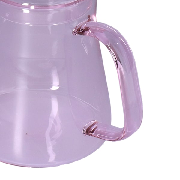 Långpipig vattenkokare Stor kapacitet Värmebeständig Lätt att rengöra Lång mun Kaffe kannaRosa