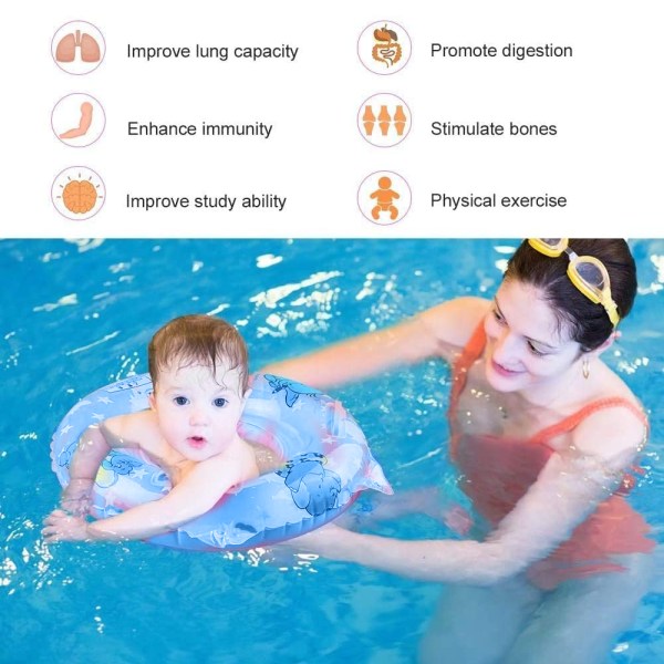 Baby med växande flythjälp Swim Seat Småbarn
