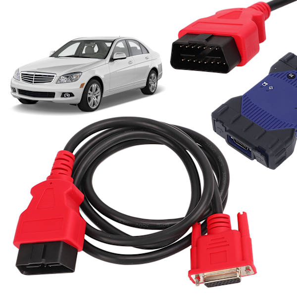 OBD2 Testkabeladapter 3000211 Skanningsverktyg för MDI MDI2 Flera Diagnosgränssnitt