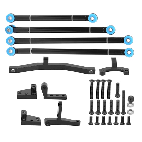 1/10 CNC Dragaxel Dragstång Bas Säte Kit för TF2 RC för Rock Crawler Delar Tillbehör