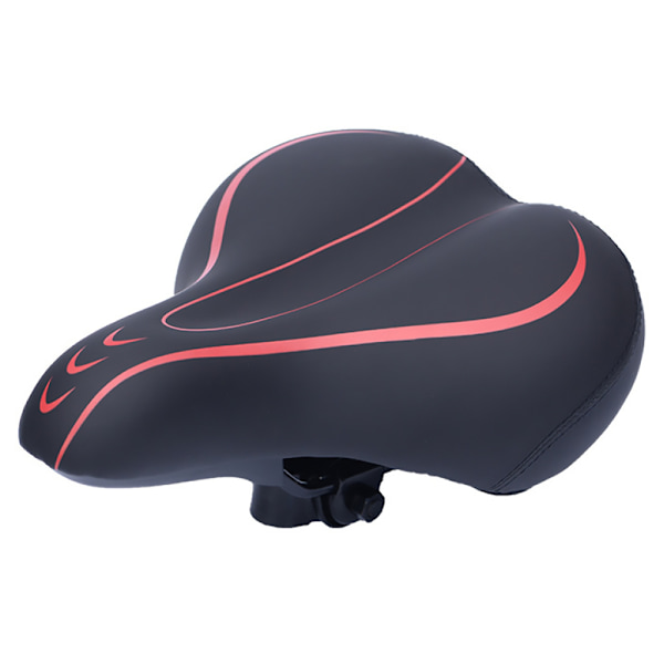 Ergonomisk Design Cykelsadel, Bekväm Cykelsadelkudde, Högdensitets Memory Foam för Kvinnor & Män, Ventilerande Ihålig Skåra Överdimensionerad Tjock Design