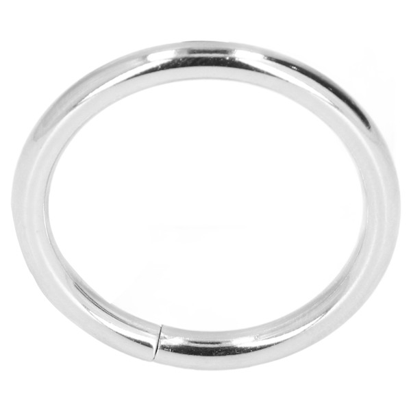20 st metallringar 4x32mm järn robust hållbar multifunktionell utsökt metall O-ringar silver