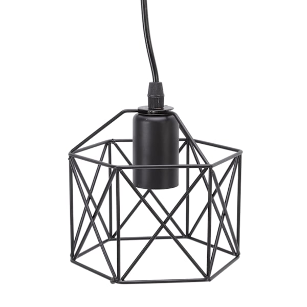 Antik Pendel Lampskärm E27 3 Huvud Retro Unik Stil Hängande Ljusskärm för Hemkaféer 85‑240V