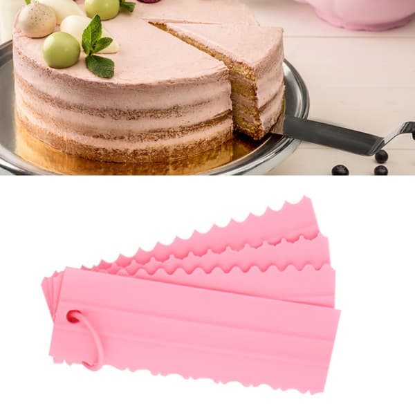 Kakeperfeksjonistenes glede, profesjonell finish smørkrem kakeskrape sett for DIY kake sammen, høykvalitets materiale ABS multifunksjonell baking