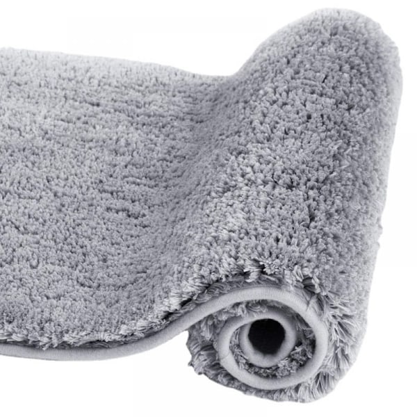 Super Shaggy Mjuk Fluffig Plysch Badrumsmatta, Tjock Plysch Halkfri Mikrofiber Badmatta, Torkar Snabbt För Badrum Badkar Sovrum