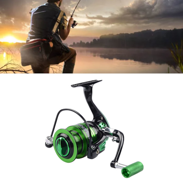 Saltvatten Sötvatten Spinnfiske Rulle, Kraftig Metall, Lättvikt, Ergonomisk Design, För Den Ultimata Fiskeupplevelsen