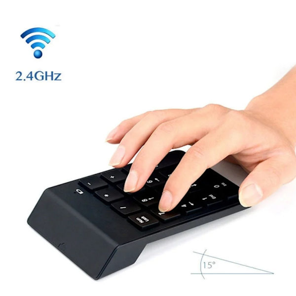 2.4G trådlöst numeriskt tangentbord