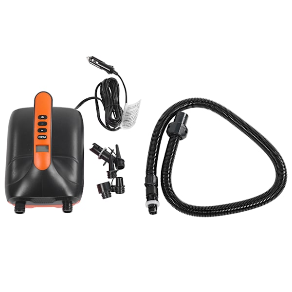 Högtrycks bärbar 12V digital luftpump för SUP & Paddle Board