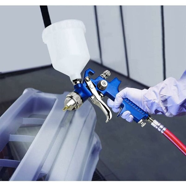 Mini Färgsprutpistoler för Möbelapplikationer, Konstnärlig Precision med Gravitationsmatning och Slät Ytbehandling, Perfekt för DIY-Projekt