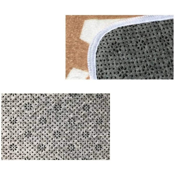 3D Halkfri Julmönstrad Matta Vardagsrum Golv Kök Badrum Rug