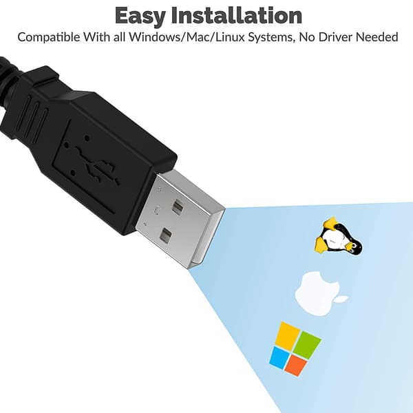 Problemfri utskriftsupplevelse, USB till DB25-adapterkabel med kretsskydd för säker och pålitlig dataöverföring, stöder dubbelriktad parallell