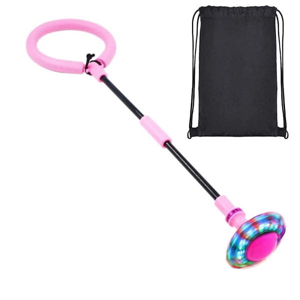 Creative Foldable Flashing Swing Jumping Ball Toy Sports and
