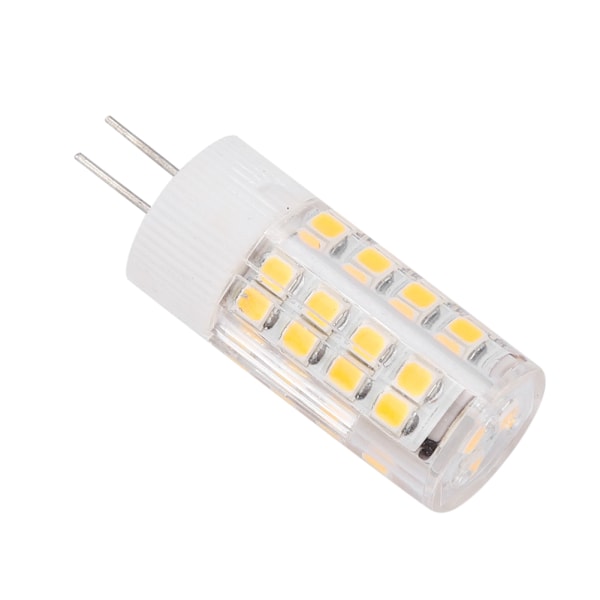 G4 LED-lampor, energibesparande ultralåg strömförbrukning, 90% elektricitet till synligt ljus, 2700K varmvitt ljus, enkel installation för AC/DC