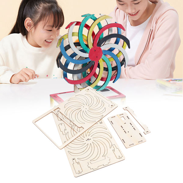 DIY vetenskapsexperiment kit pedagogisk pusselmodell leksak vetenskap undervisningsleksak skolmaterial pusselmodell